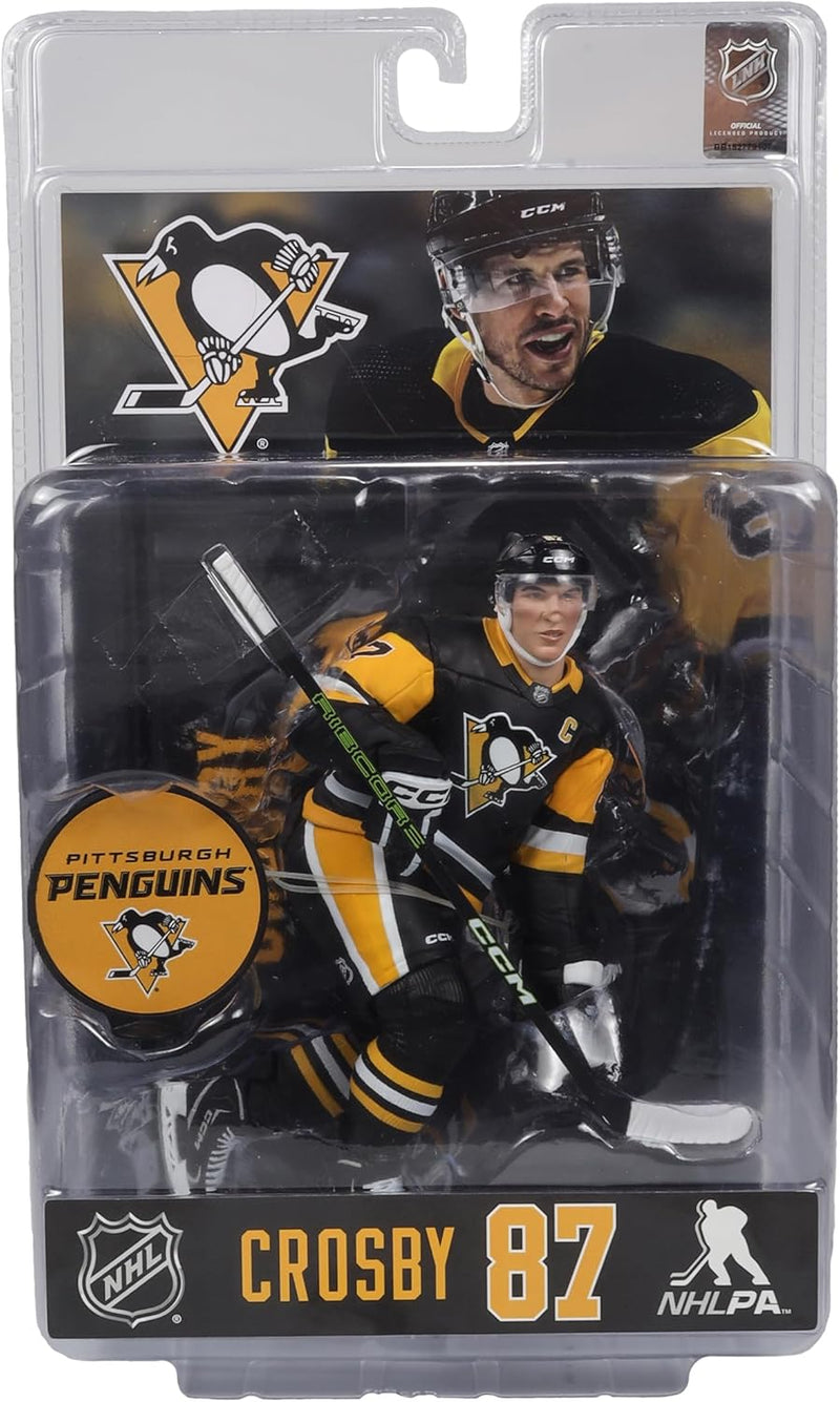 McFarlane Toys – Sidney Crosby (Pittsburgh Penguins) NHL 17,8 cm Posed Figur, McFarlane&