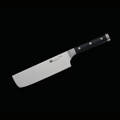 IZUMI ICHIAGO Nakiri Hack- und Gemüsemesser, Japanischer High-Carbon Edelstahl Griff Tecaran® Izumi
