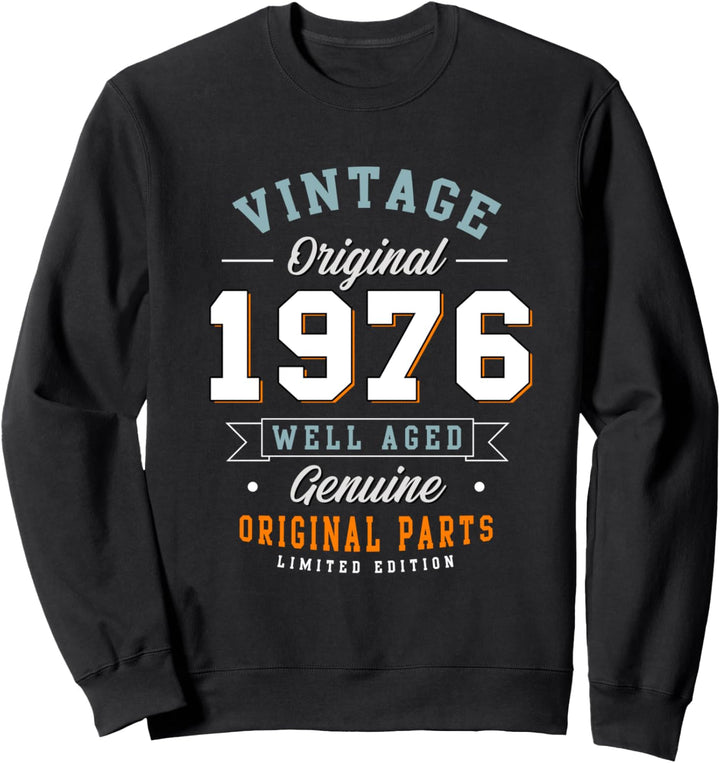 45. Geburtstagsgeschenk Vintage 1976 Im Alter von 45 Jahren Sweatshirt