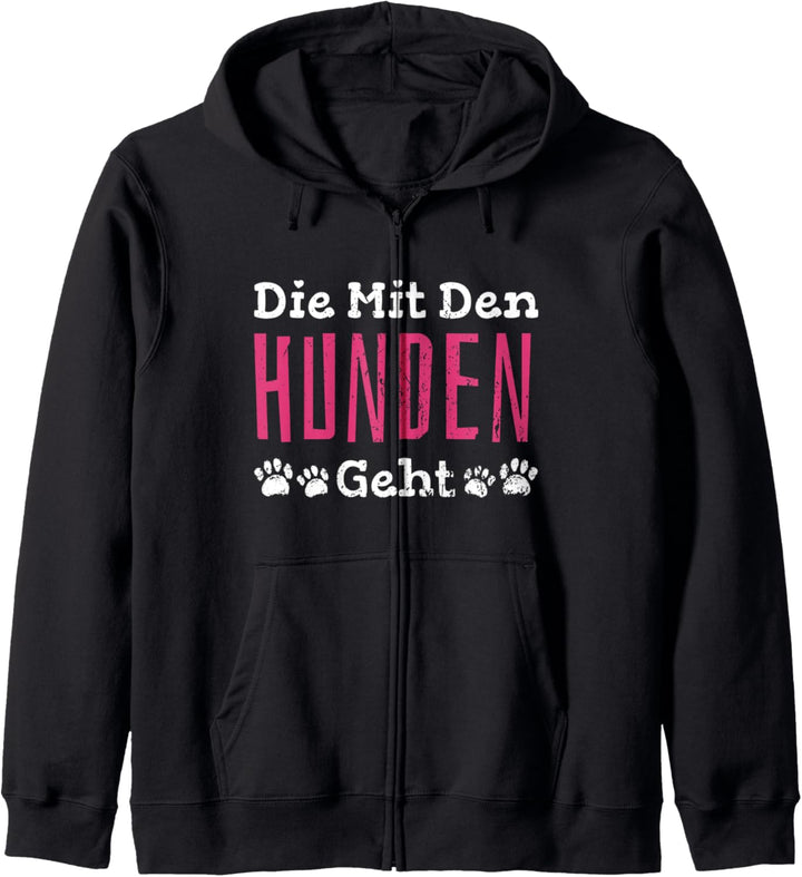 Die Mit Den Hunden Geht - Hundesitter Kapuzenjacke