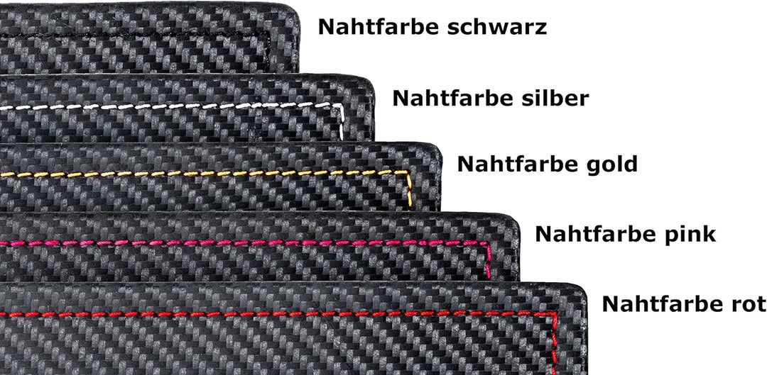 Läufer 35056 Concerto Briefkorb aus Leder, Echt Leder, schwarz, carbon, Ziernaht schwarz, Handgefert