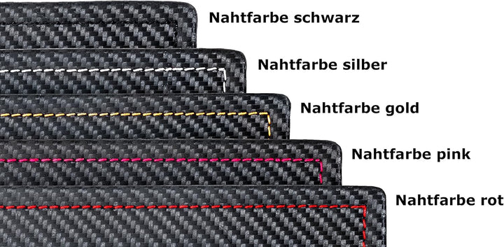 Läufer 35056 Concerto Briefkorb aus Leder, Echt Leder, schwarz, carbon, Ziernaht schwarz, Handgefert