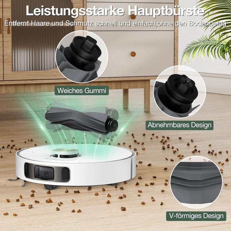 22 Stück Zubehörset für Dreame L10s Pro Ultra Heat / X30 Ultra, 1*Hauptbürste 4*Staubbeutel 6* Wisch