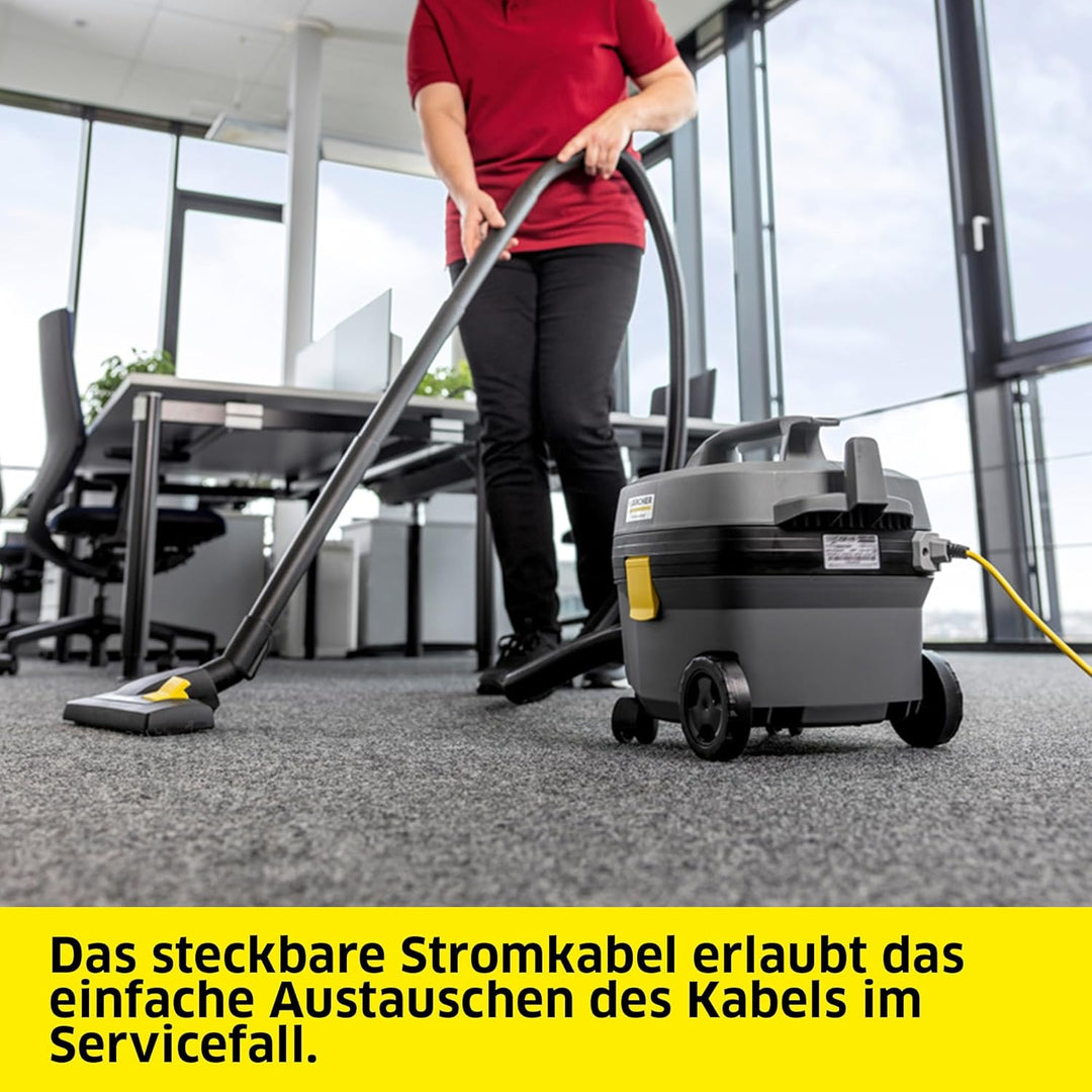 Kärcher Sauger T 7/1 Classic ADV, Sauger für Textil- und Hartböden, Behälter: 7 l, Leistung: 850 W,