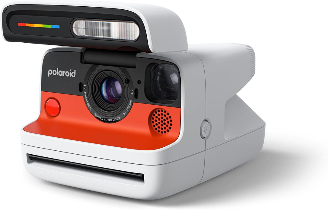 Polaroid FLIP - Sofortbildkamera Weiss mit Farbfilm-Set (16 Fotos) White, White