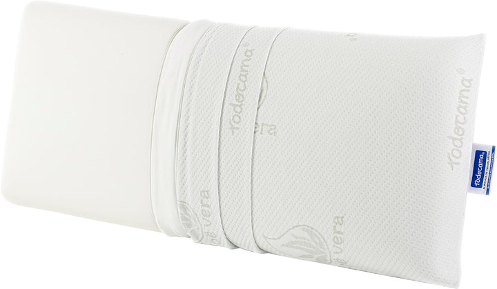 Todocama - Memory-Kissen, Aloe Vera, 2 Stück, 70 cm Pack de 2 unidades - 70 cm, Pack de 2 unidades -