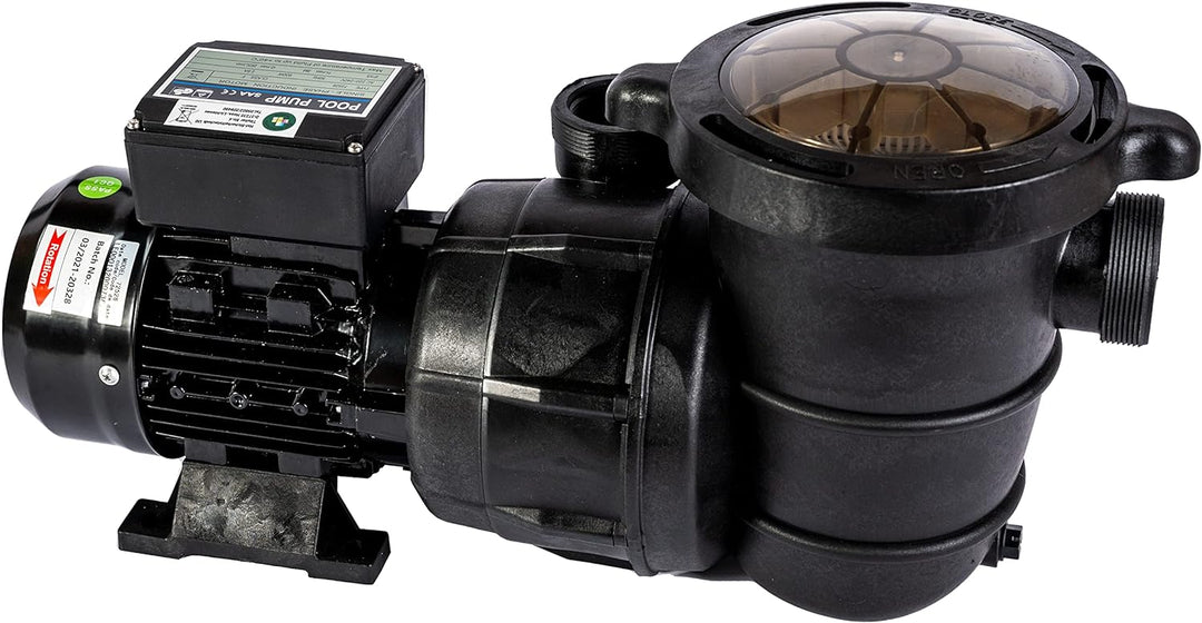 HST Profi Leis Poolpumpe 23 m3, 22800 Liter/Std, 1500 W I Erweiterbare Filterpumpe mit geringer Ener
