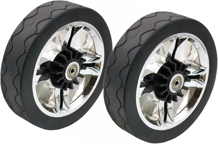 SECURA 2x Rad Ersatzrad 19cm Ø, 5cm breit für Bollerwagen diverser Hersteller