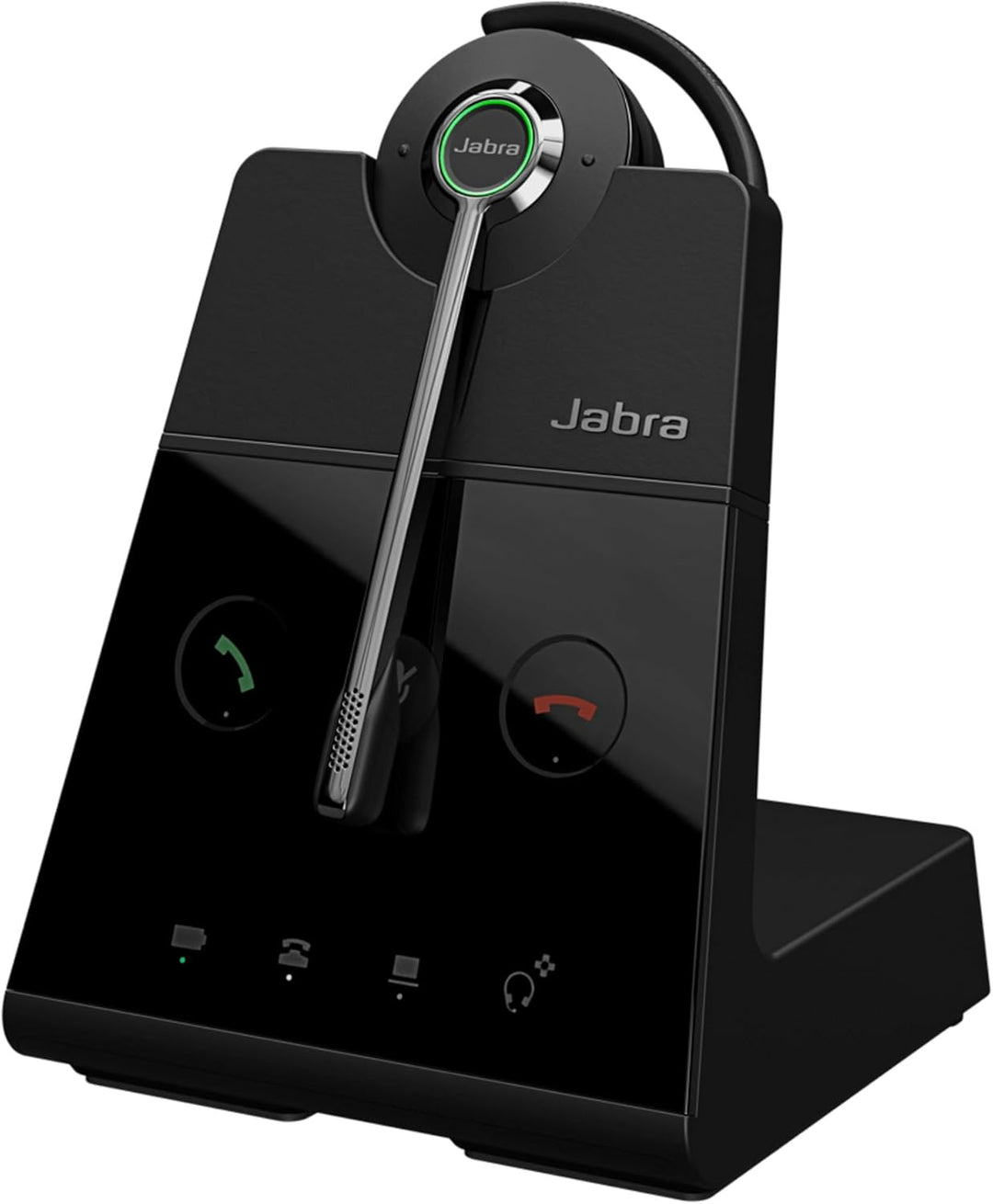 Jabra Engage 65 SE Convertible Headset with earhook, Base, Power Supply, 1.5m USB-C to USB-A Cable,