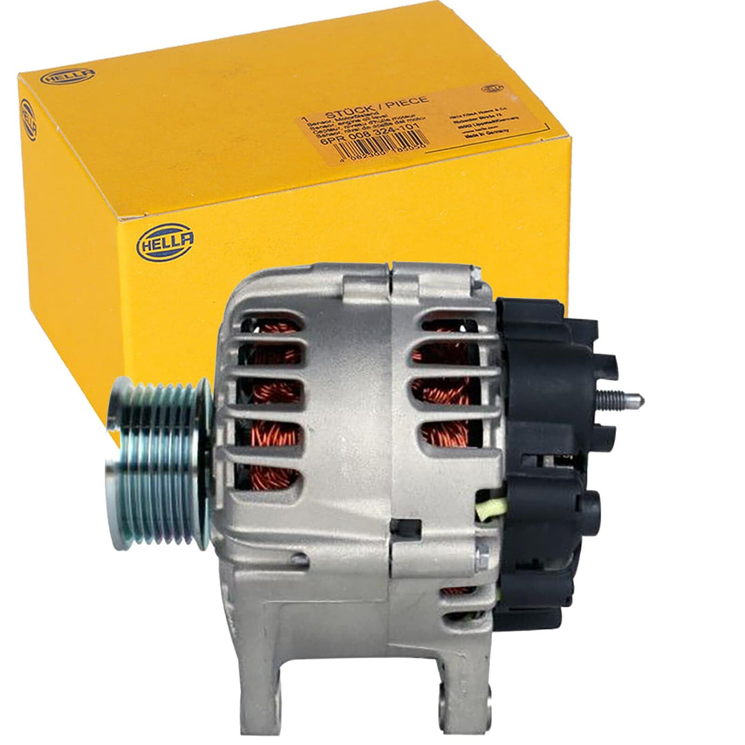 HELLA - Generator/Lichtmaschine - 14V - 120A - für u.a. Renault Modus / Grand Modus (F/JP0_) - 8EL 0