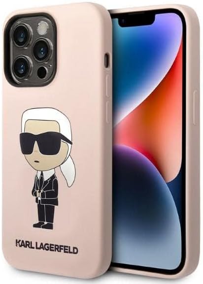 KARL LAGERFELD KLHMP14XSNIKBCP Hülle für iPhone 14 Pro Max 6,7" hardcase rosa SI