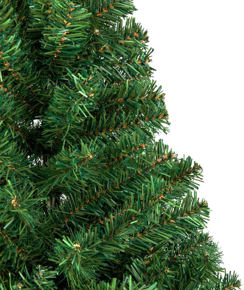 LEADZM 180/210/240cm Künstlicher Weihnachtsbaum, Tannenbaum künstlich mit Metallständer, Christbaum,