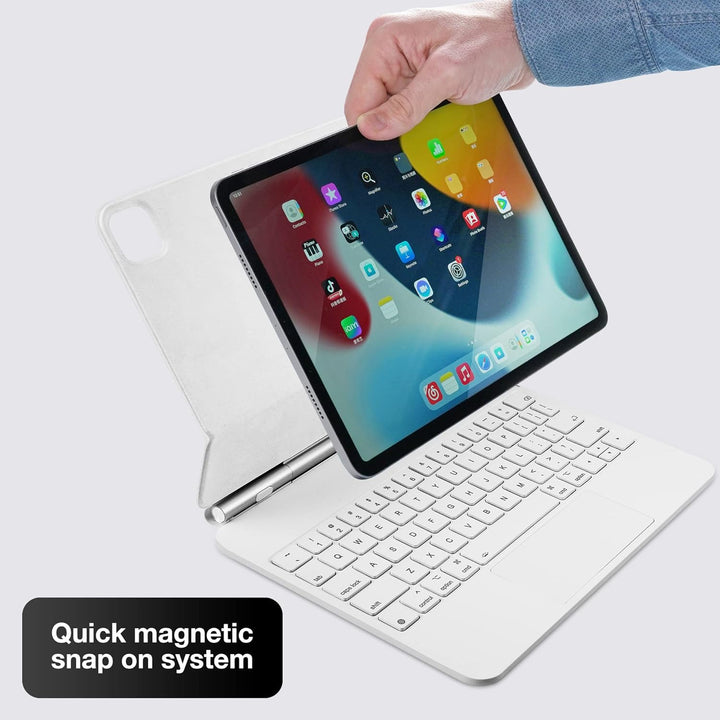 Magic Keyboard for iPad 10th Generation 2022 / iPad(A16) 11th Gen 2025 Hülle mit Tastatur, Magnetisc