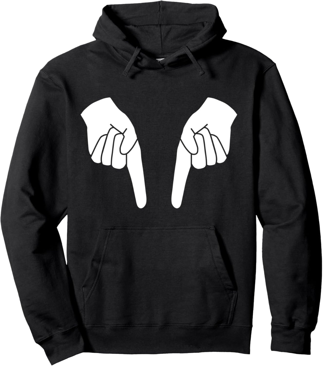 Beachvolleyball Hände Pullover Hoodie