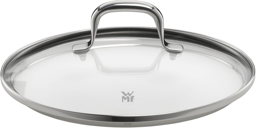 WMF Fusiontec Essential Kochtopf gross, 20 cm, Glasdeckel, Bratentopf Induktion, 2,4l, High-Tech Ker