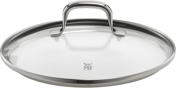 WMF Fusiontec Essential Kochtopf gross, 20 cm, Glasdeckel, Bratentopf Induktion, 2,4l, High-Tech Ker