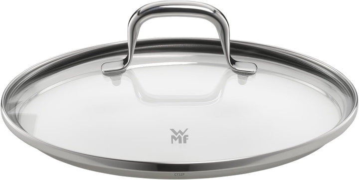 WMF Fusiontec Essential Kochtopf gross, 20 cm, Glasdeckel, Bratentopf Induktion, 2,4l, High-Tech Ker