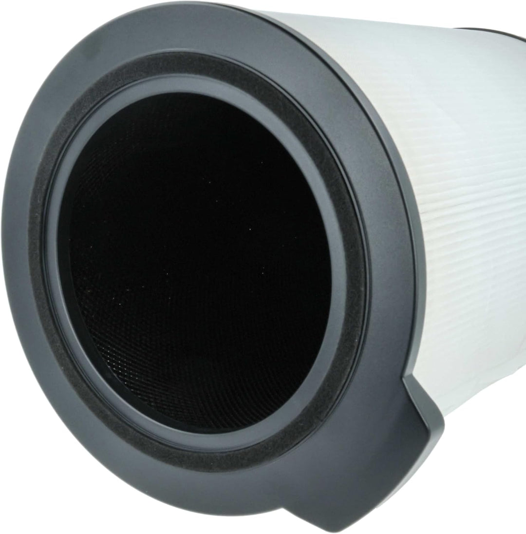 vhbw 4x Aktivkohlefilter Ersatz für Bosch 7733701946 für Luftreiniger - H13 Luftfilter Schwarz Weiss