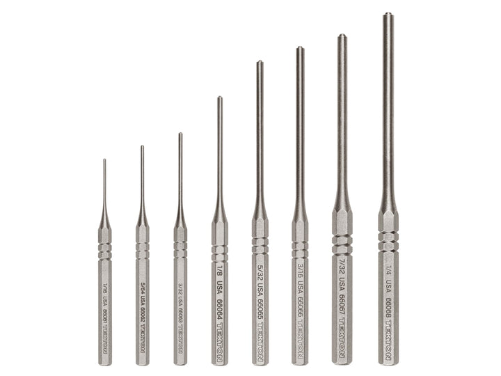 TEKTON Splintentreiber-Set, 8-teilig (1/16-1/4 Zoll) | PNC93001, Splintentreiber-Set