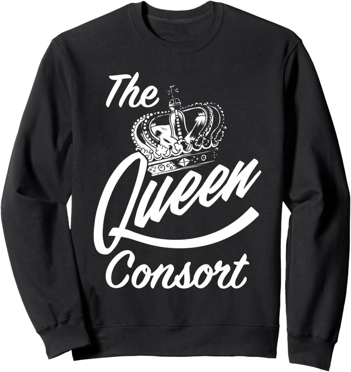 Der britische König III Charles Queen Camilla Funny Teil 2 von 2 Sweatshirt