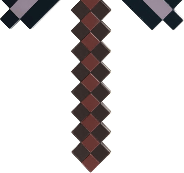 Minecraft Netherit-Spitzhacke, Kostüm-Accessoire, offizielles Lizenzprodukt von Disguise, inspiriert