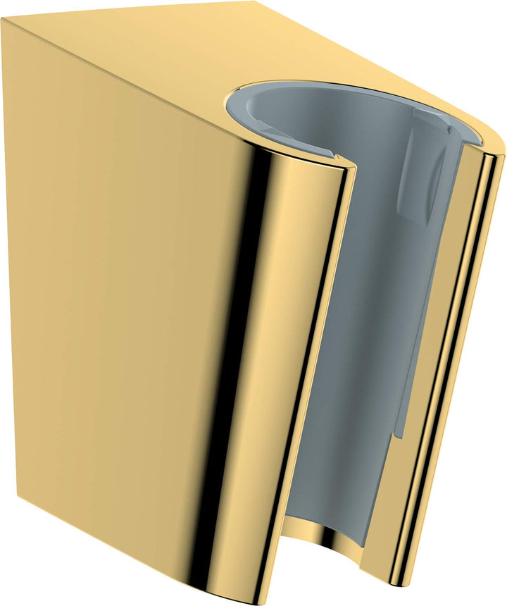 hansgrohe Duschkopfhalterung Porter S, Brausehalter, Polished Gold Optik Polished Gold Optic, Polish