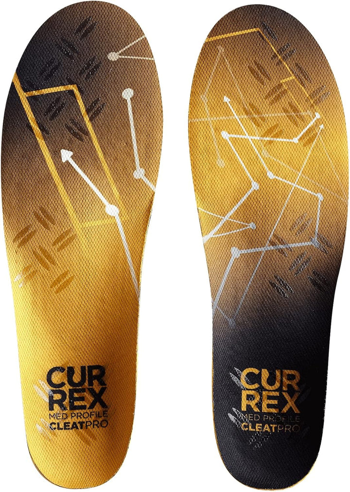 CURREX CleatPro – Einlegesohle für Fussball- und Stollen-Schuhe - Mehr Kontrolle &amp; Stabilität - Kraf