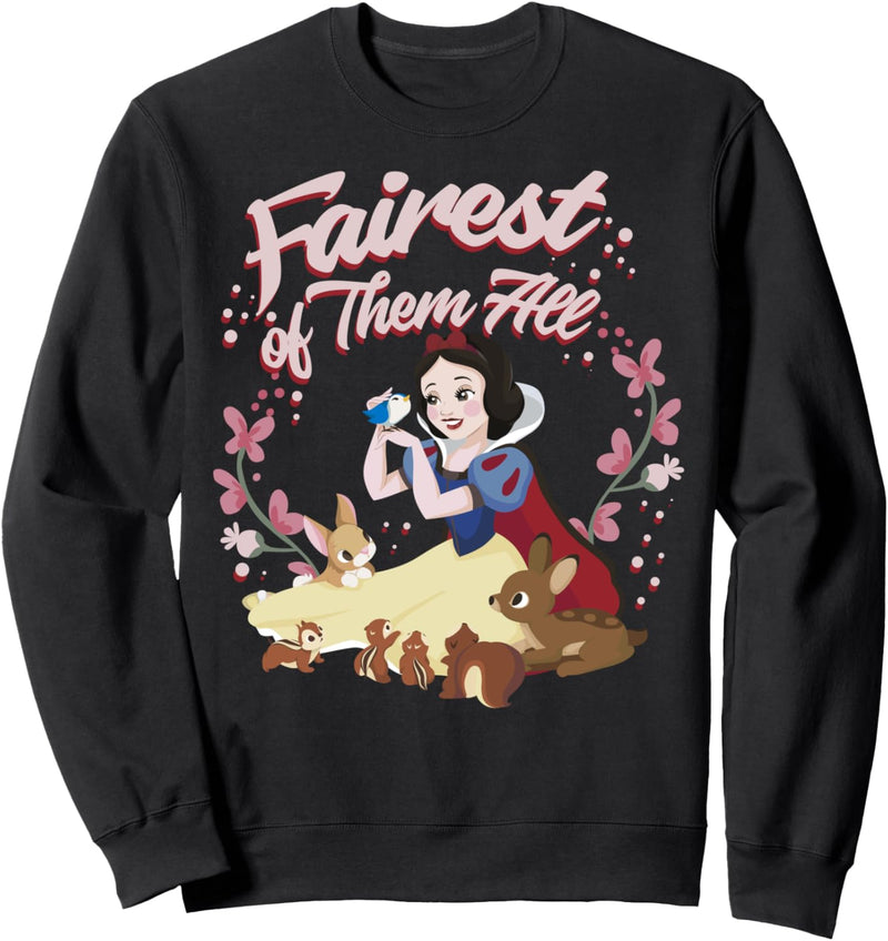 Disney Snow White Fairest Floral Wreath Sweatshirt