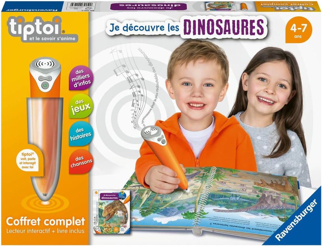 Ravensburger - tiptoi Komplett-Set interaktives Lesegerät + Buch Je, 4005556001439