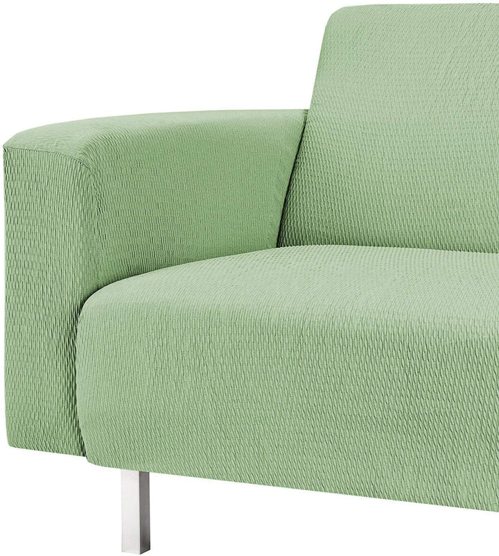 Martina Home Tunez Elastischer Sofabezug, Baumwolle Kunststoff, Grün (Mus), 3 Plazas (170 a 220 cm)