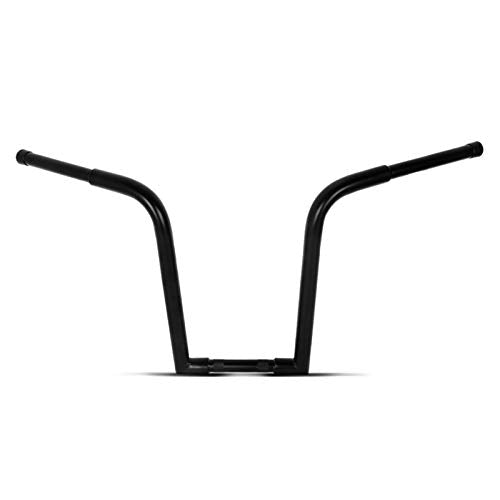 Lenker Fat Ape Hanger Square 16" kompatibel mit Harley Sportster 1200 Nightster schwarz