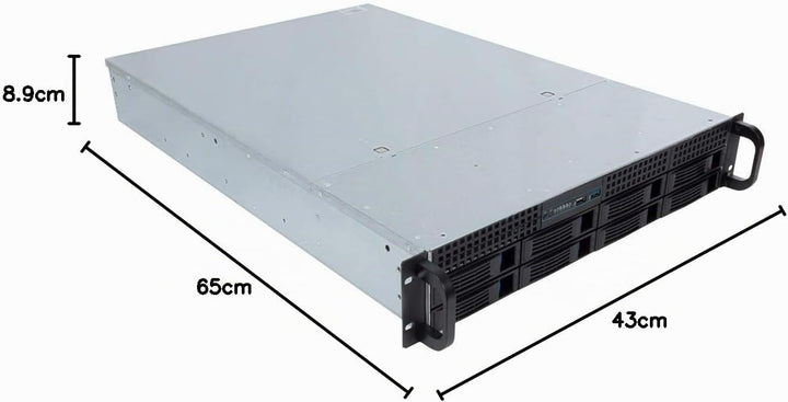 Unykach 2U HSW4208 Rack-Server, Rackbox, Hot Swap 2U USB 3.0, 2U USB 3.0