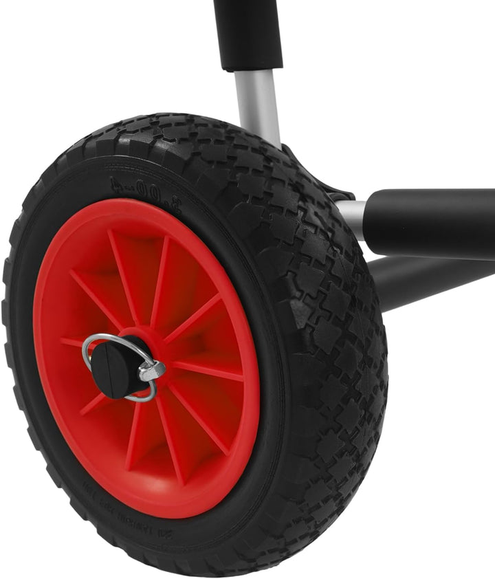 SUP Trolley, Platz für 2 Kajaks oder SUPs, Kajakwagen, Surfwagen Surfboard Transportwagen, 10-Zoll-R