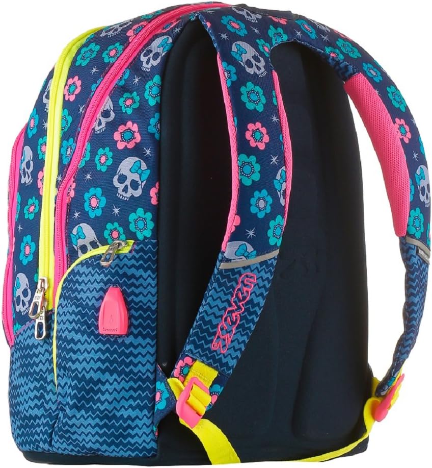 Seven Advanced, Mexi Girl, Blau, 30 Lt, Doppelfach, Schule & Freizeit, blau, Taglia unica, kinderruc