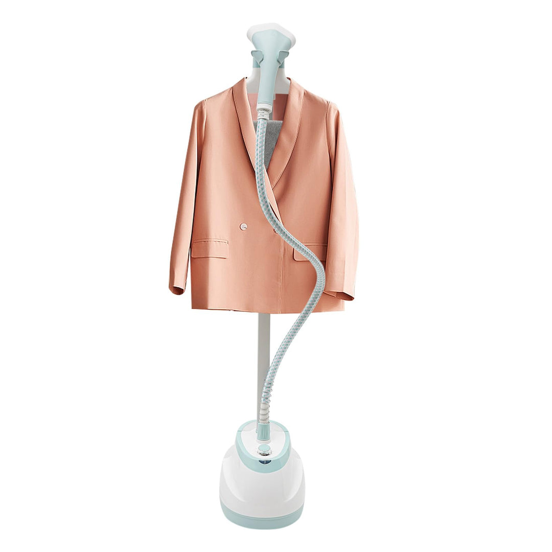 Stehender Dampfgarer 1800W Professional Stand Dampfbügler mit 1.6L Wassertank Garment Steamer Profes