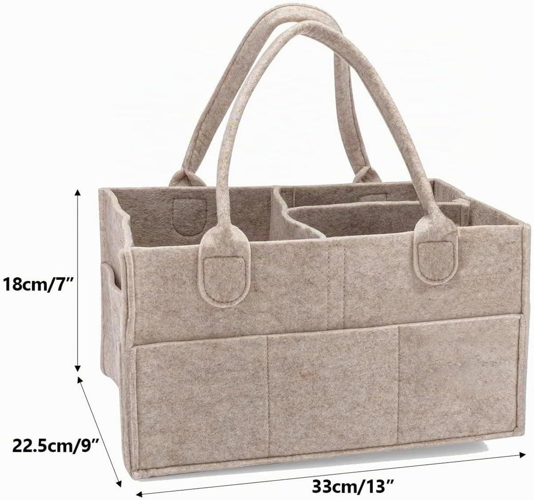 Generisch Baby Organizer Wickeltisch，Wickel Organizer，Diaper Caddy Organizer，Windeltasche FüR Unterw