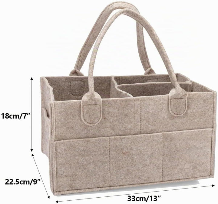 Generisch Baby Organizer Wickeltisch，Wickel Organizer，Diaper Caddy Organizer，Windeltasche FüR Unterw