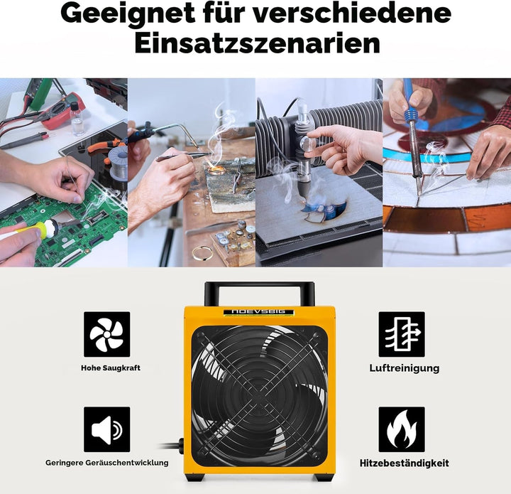 Lötrauchabsorber, Rauchverhinderungsabsorber Entferner Dunstabzugs Rauchschutz Absorber DIY Arbeitsv