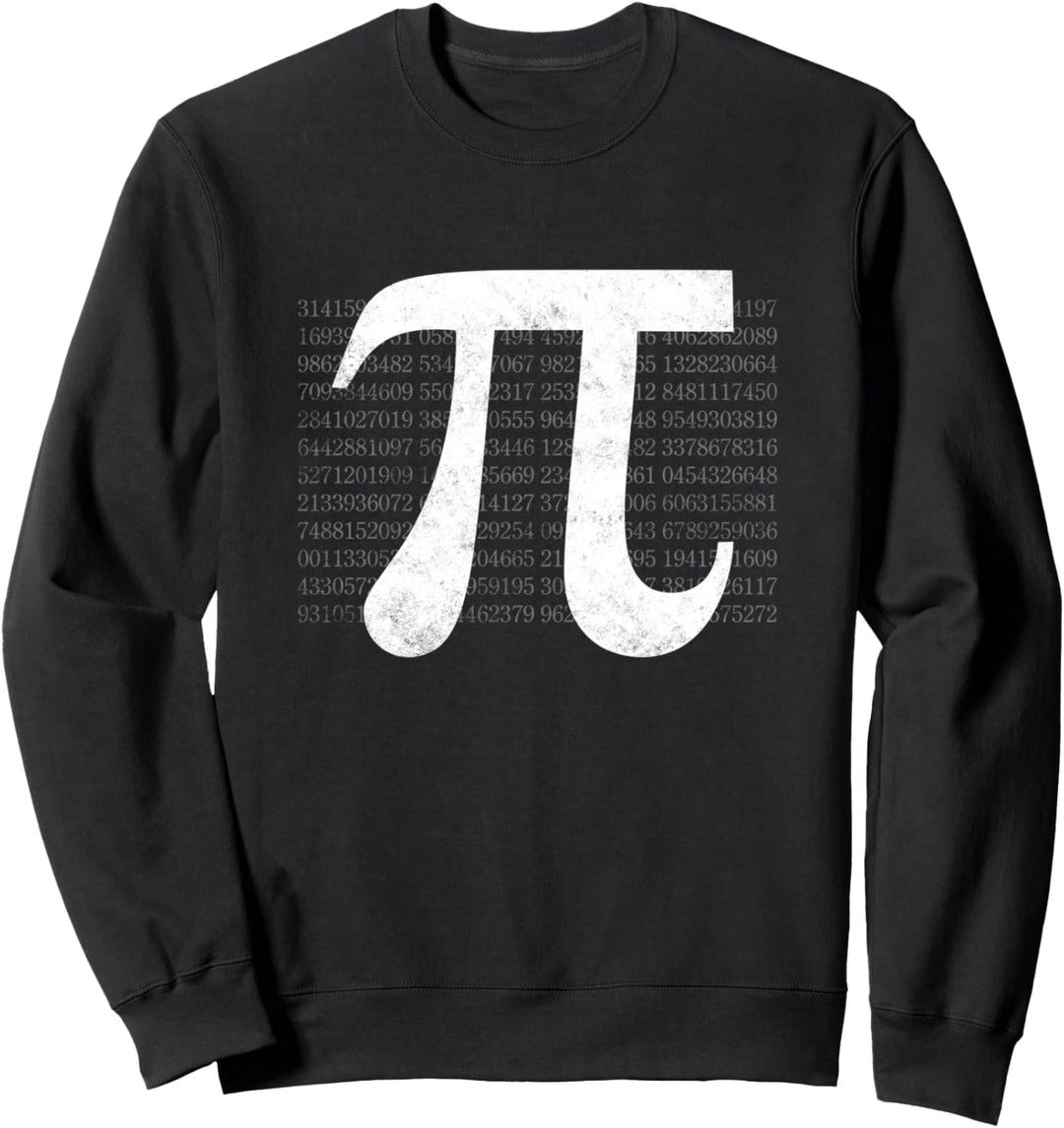 Pi 3,14 Mathematik Kreiszahl Symbol Geschenk Sweatshirt