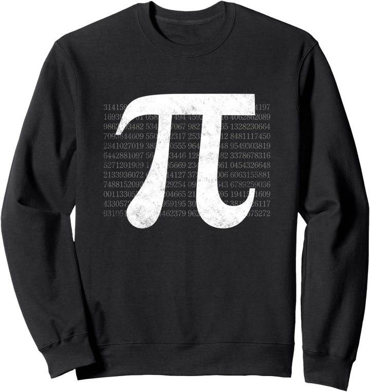 Pi 3,14 Mathematik Kreiszahl Symbol Geschenk Sweatshirt