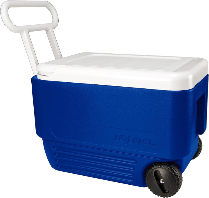 IGLOO WHEELIE COOL BEVERAGE COOLER 38 QUART