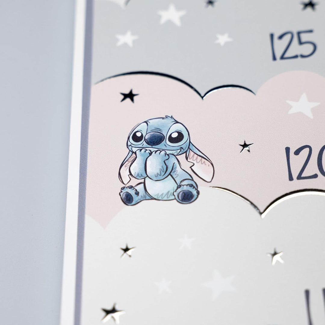VALENTI & CO. - Disney Lilo und Stitch - Zollstock für Kinder aus Holz mit silbernen Details - Perfe