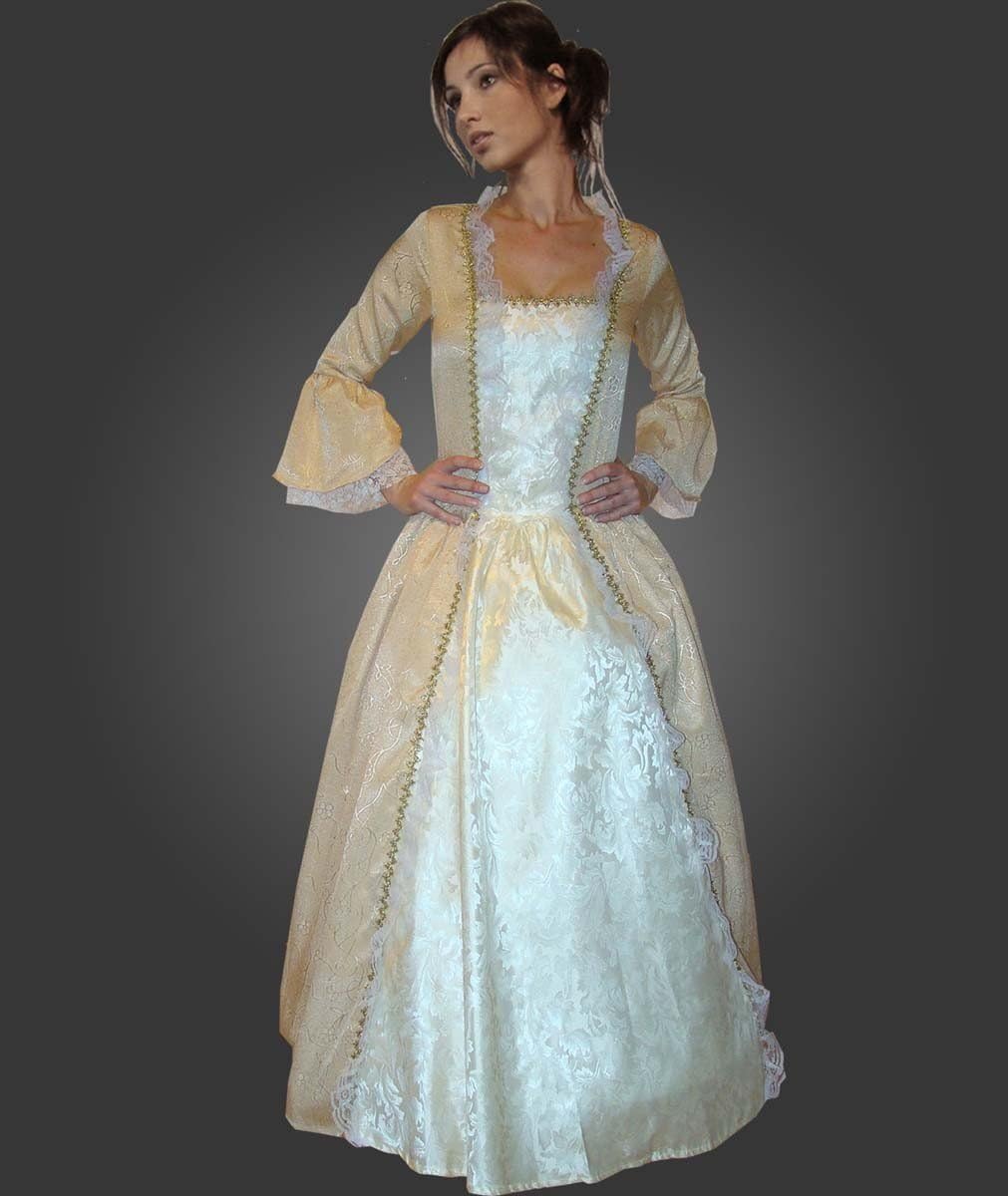 MAYLYNN 11343 - Barock Kostüm Kleid Sissy Elbe Edelfrau, 2-teilig, Grösse M, M