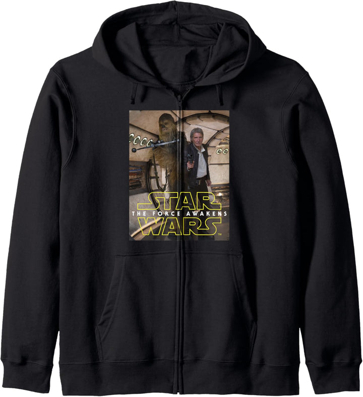 Star Wars Han And Chewie Vintage Homies Kapuzenjacke