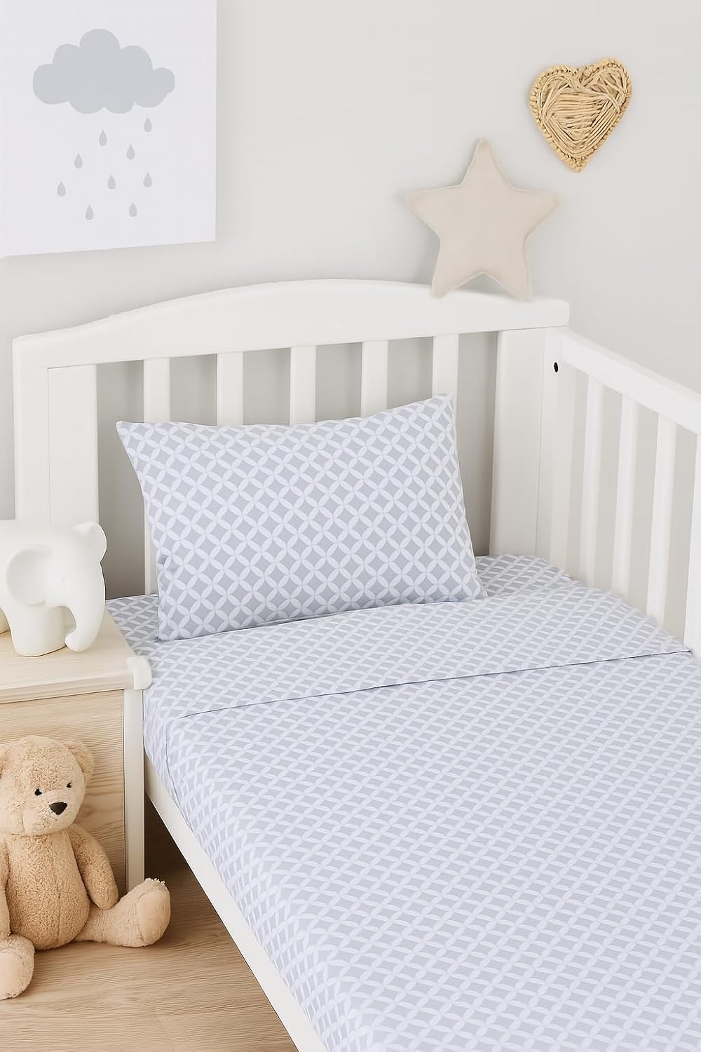 Babylux Bettwäsche Bezug 2 TLG. 100 x 135 cm / 90 x 120 cm Kinderbettwäsche Bettwäsche Kind Bettset