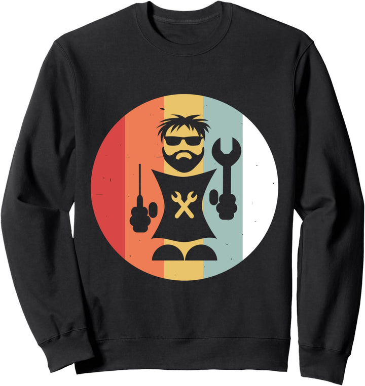 Car Master Mechaniker Auto Schrauber Modellbau Hobby Sweatshirt