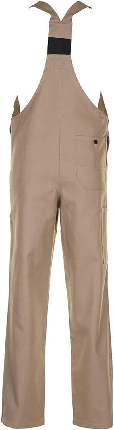 Planam Grösse 50 Herren BW 290 Latzhose Khaki Modell 0153 Khaki 50, Khaki 50