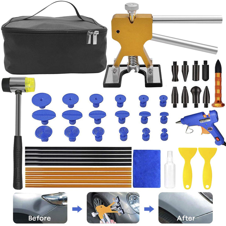 Dent Repair Kit Werkzeuge, Body Dents Remover Kit 43 pcs Repair Tools Dellen Repair Tool Dellen Repa