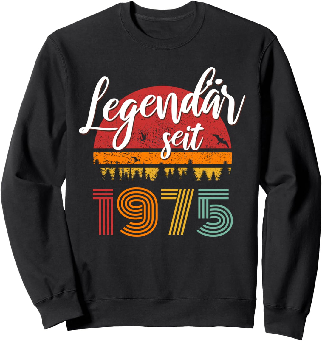 49. Geburtstag Mann Frau 49 Jahre 1975 Deko Lustig Geschenk Sweatshirt
