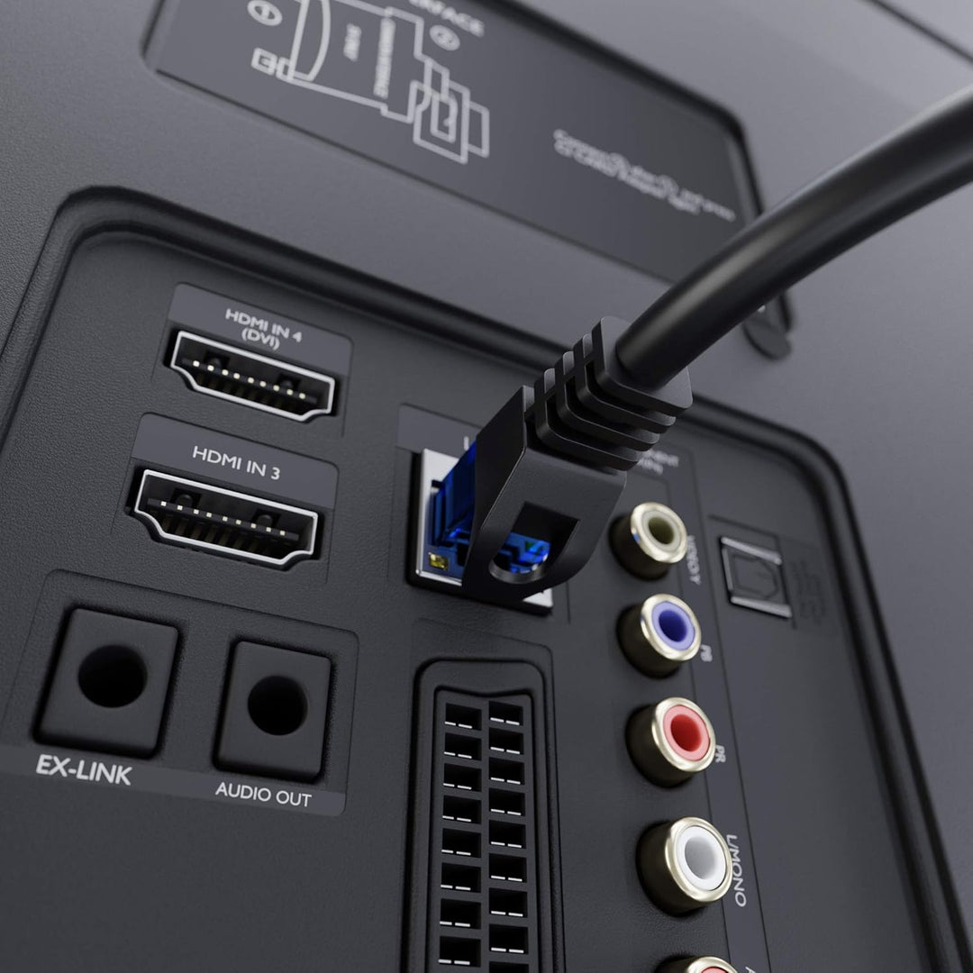 KabelDirekt – 5X 20m – Netzwerkkabel, Ethernet, LAN & Patch Kabel (überträgt maximale Glasfaser Gesc